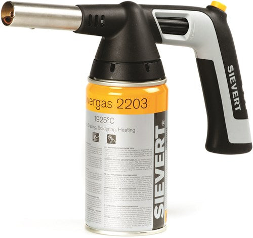 Set Handyjet Sievert 2282, piezoelettrico, con cartuccia di gas. -228202 228202