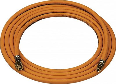 Tubo per gas propano Sievert | 4x4mm | g3 8 pollici sx x g3 8 pollici sx alta pressione | lunghezza 2 metri | 1 pezzo - 770021 - 770021