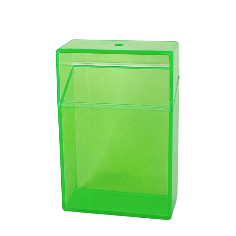 Scatola per sigarette verde 6x2,7x9,3 cm