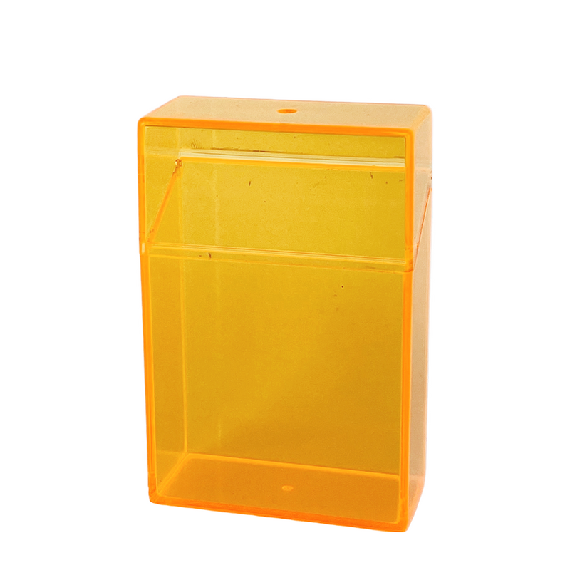 Scatola per sigarette arancione 6x2,7x9,3 cm