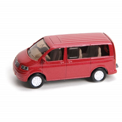 Volkswagen multivan transportador rojo