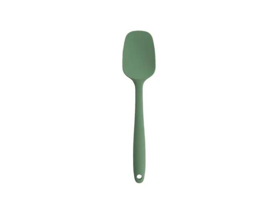 Spatola al silicone dotz - verde erba - 27 cm