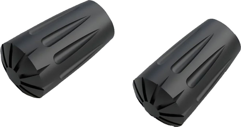 Silva trekking running poles rubber paws