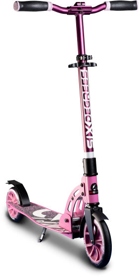 Seis grados de 2 ruedas Kinderstep Free Breet Pink Pink Black
