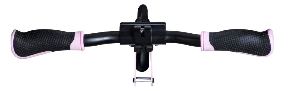Seis grados de 2 ruedas Plegador plegable freno pastel rosa negro