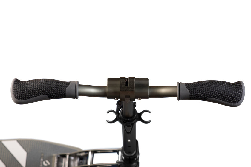 Six degrees 2-wiel Step Opvouwbaar Voetrem Zilver Zwart