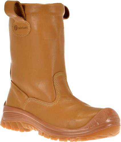 Sixton peak sixton 81156-00 montana ongevoerd s3 + kn laars | naturel | maat 44 - 11.091.053.44