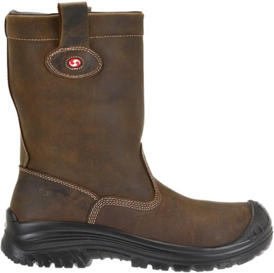 Sixton safety boot montana lined s3 38 brown