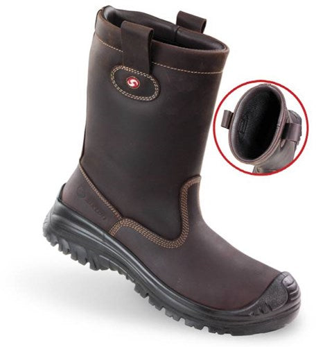 Stivale antinfortunistico Sixton montana foderato s3 47 marrone