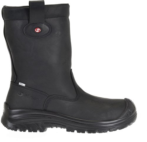 Stivale antinfortunistico Sixton montana hdry foderato s3 40 nero