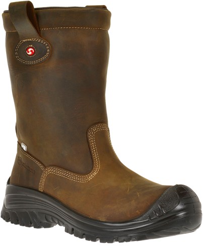 Stivale antinfortunistico Sixton montana hdry foderato s3 43 marrone