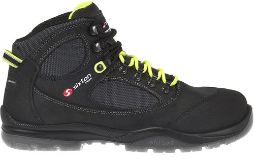 Sixton peak 93339-00 sound hg s3 esd nero lime - misura 37 - 00.091.013.37