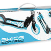 Skids control Vouwstep voetrem junior blauw zwart