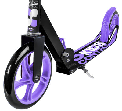 Foldstep 200 mm Foot freno Junior Black Purple