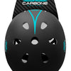 Skids Controlla il casco per pattini in carbone regolabile dimensione nera 53-57 cm