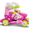 Skids Controlla pattini in linea rosa dimensioni rosa 27-30
