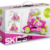 Skids Controlla pattini in linea rosa dimensioni rosa 27-30