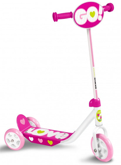 Skids Control love a 3 ruote per bambini Vrijloop Girls Pink White
