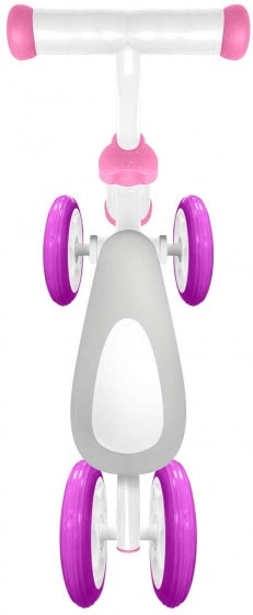 Loopfiets Junior Wit Roze