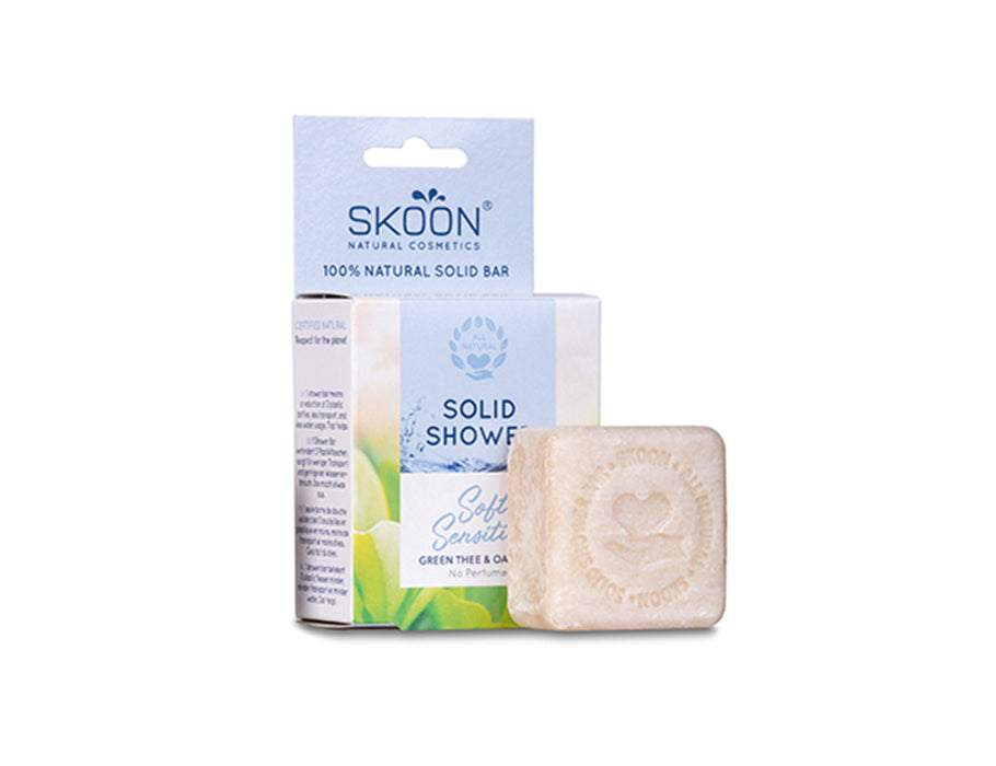 Skoon solid shower bar - soft sensitive - 90 gr
