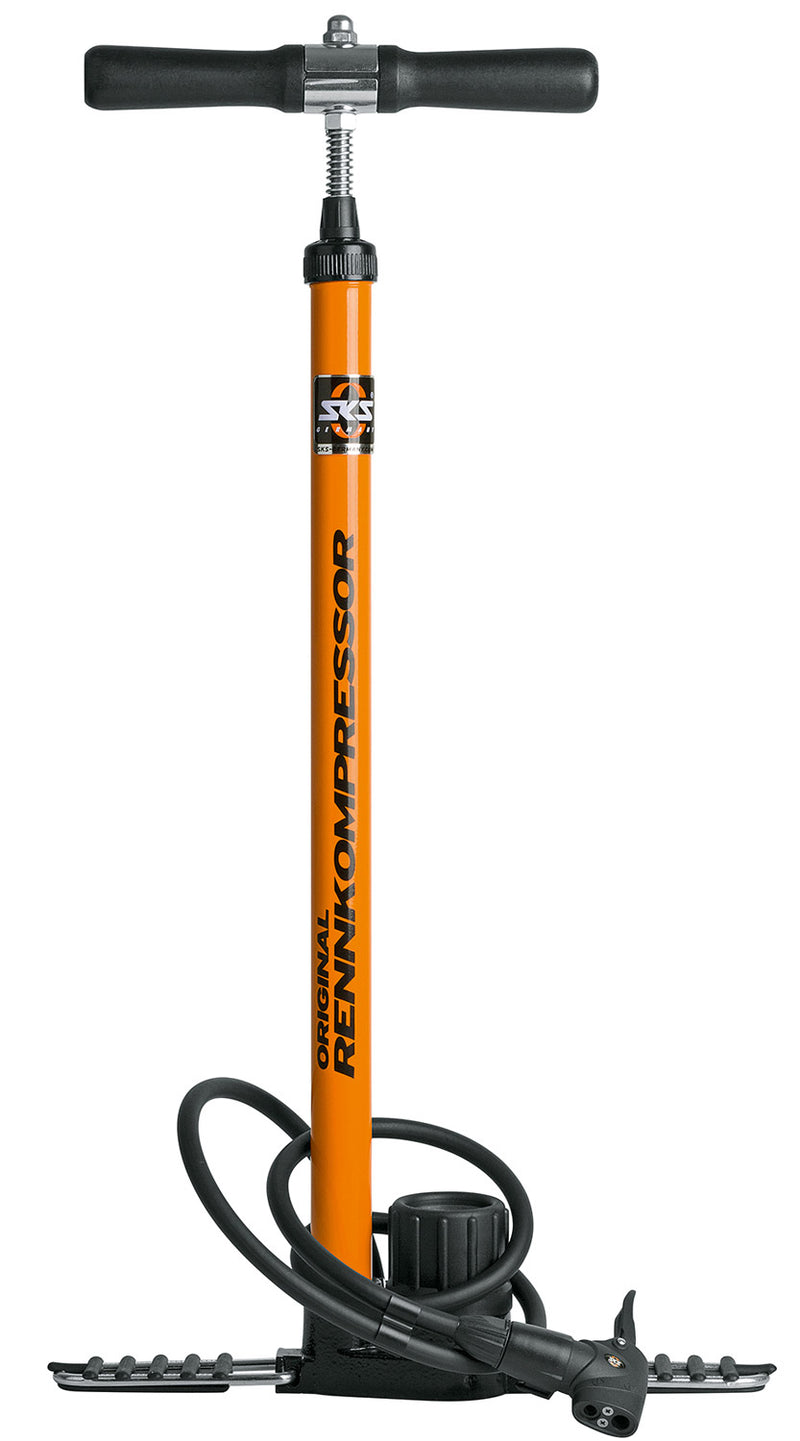 Sks germany rennkompressor with multi valve floorpump