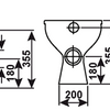 Werkzeyt combi-pack-3 WC con scarico profondo compl. wi-skt00