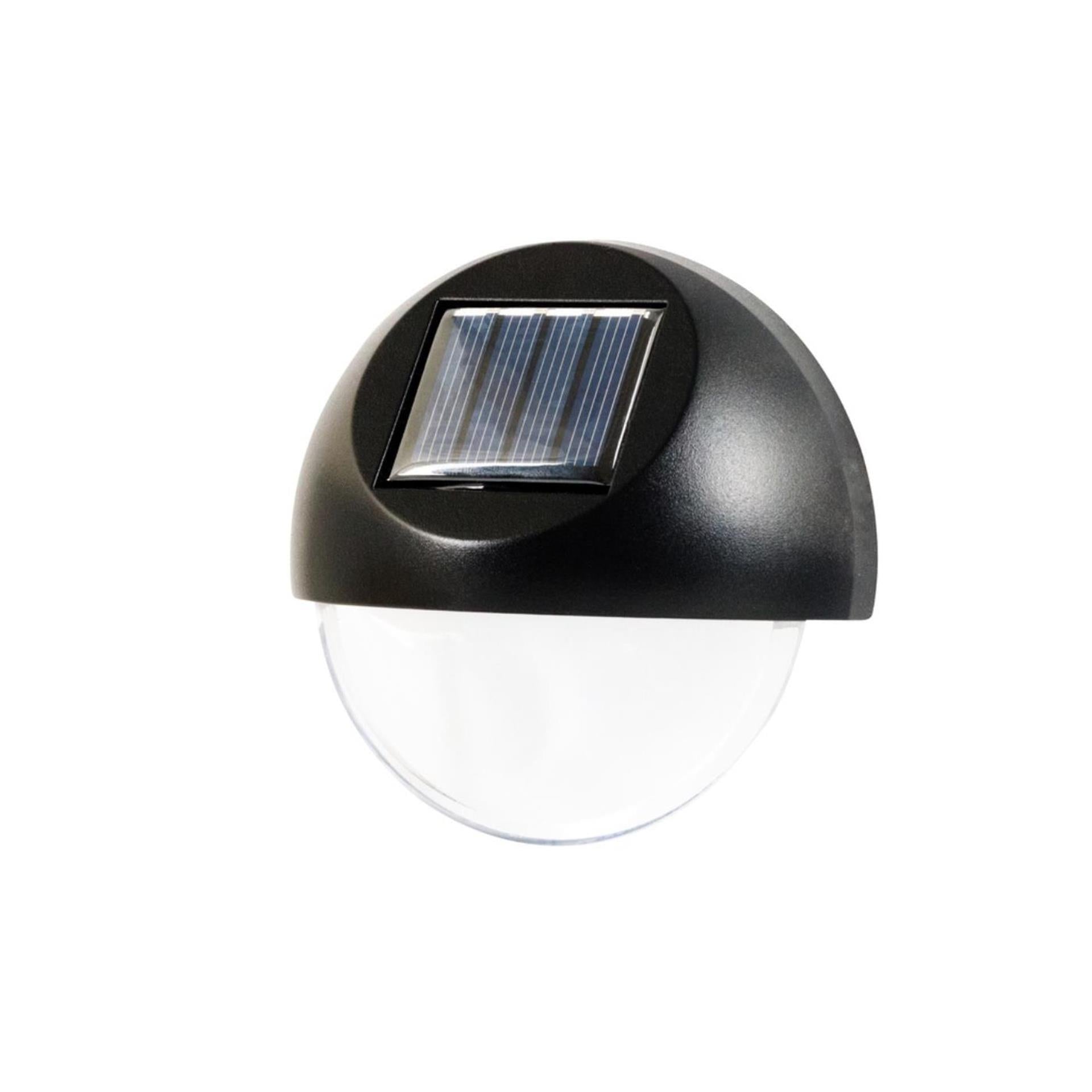Set di lampade da parete solari a LED Ezolar da 2 pezzi bianco caldo