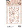 Studio light • a cat's secret mask stencil rose pattern