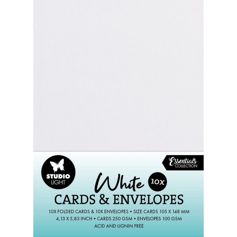 Studio light • consumabili cartoline buste bianche a6