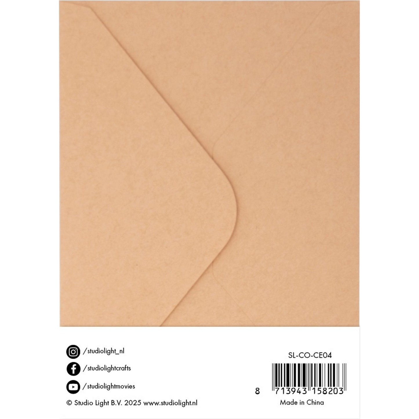 Studio light • consumabili cartoline buste kraft a6