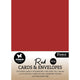 Studio light • consumables cards envelopes christmas red