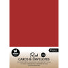 Studio light • consumables cards envelopes christmas red