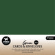 Studio light • consumables cards envelopes christmas green