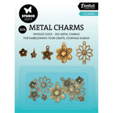Studio light • metal charms flowers - afbeelding 1