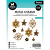 Studio light • metal charms flowers