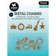 Studio light • metal charms vintage