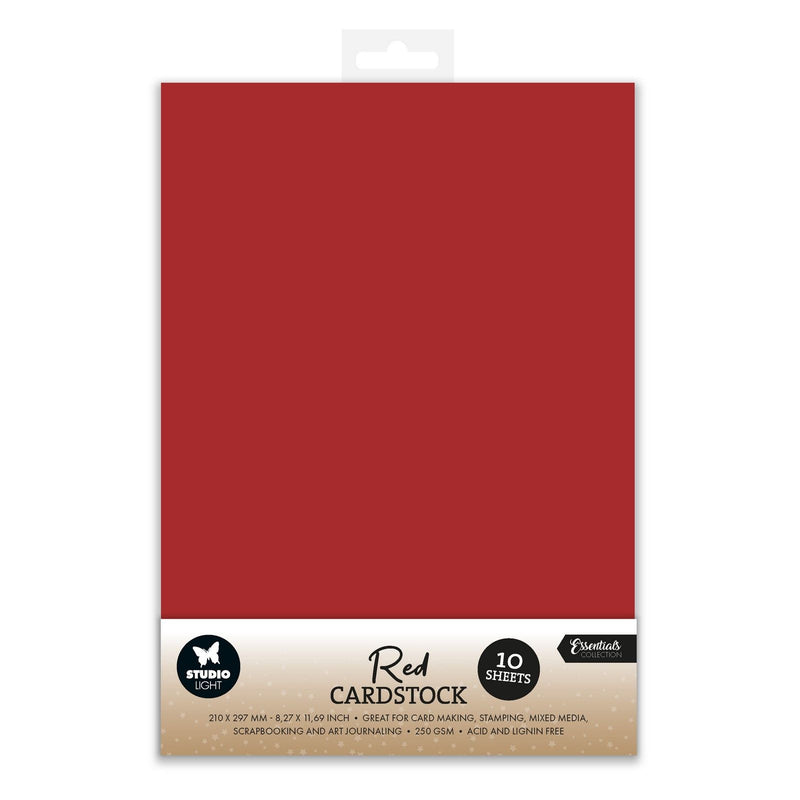 Studio light • consumabili set carta natale rosso