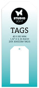 Studio light • consumables tag pad medium