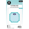 Studio light • essentials cutting die torn edge tag square