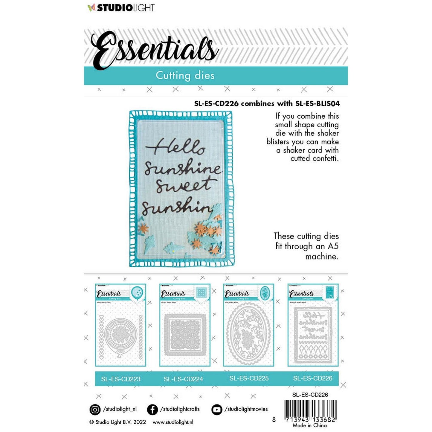 Luz de estudio • plantilla de corte esencial marco agitador rectangular