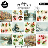 Studio light • essentials collage paper pad vintage christmas - afbeelding 1