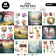 Studio light • essentials collage paper pad fluttering flowers