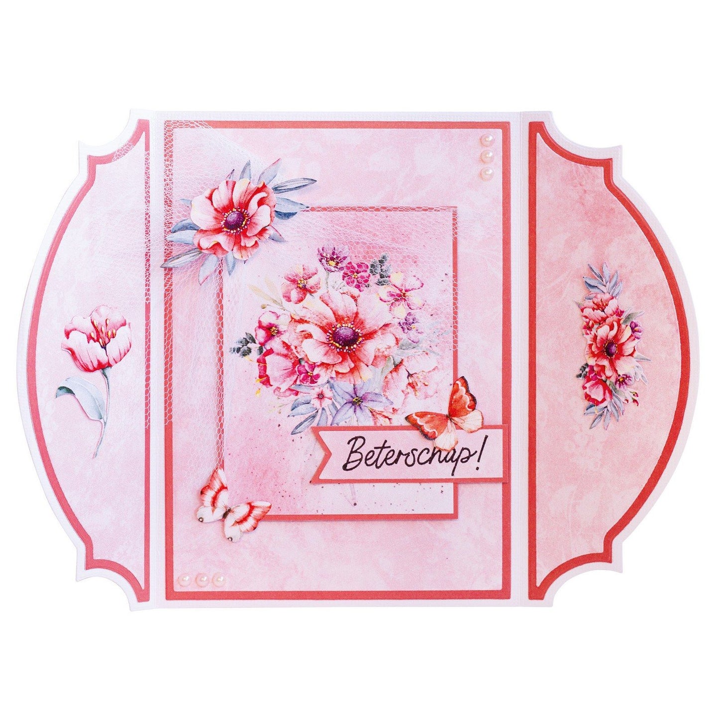 Luz de estudio • Essentials bloc de papel troquelado flores silvestres