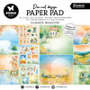 Luz de estudio • elementos esenciales bloc de papel de diseño elementos de papel pradera de verano