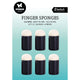 Studio light • essentials tools finger sponges daubers