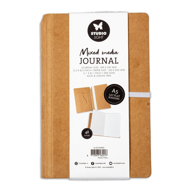 Studio light • essentials mixed media journal a5 size