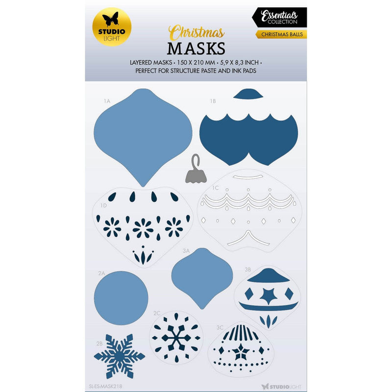 Luce da studio • maschera essenziale per palle di Natale