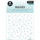 Studio light • essentials mask stencil flowers