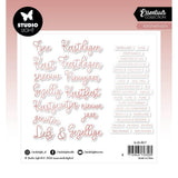 Studio light • essentials paper elements rosegold kerstwensen - afbeelding 2