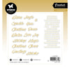 Studio light • essentials paper elements gold sentiments trendy
